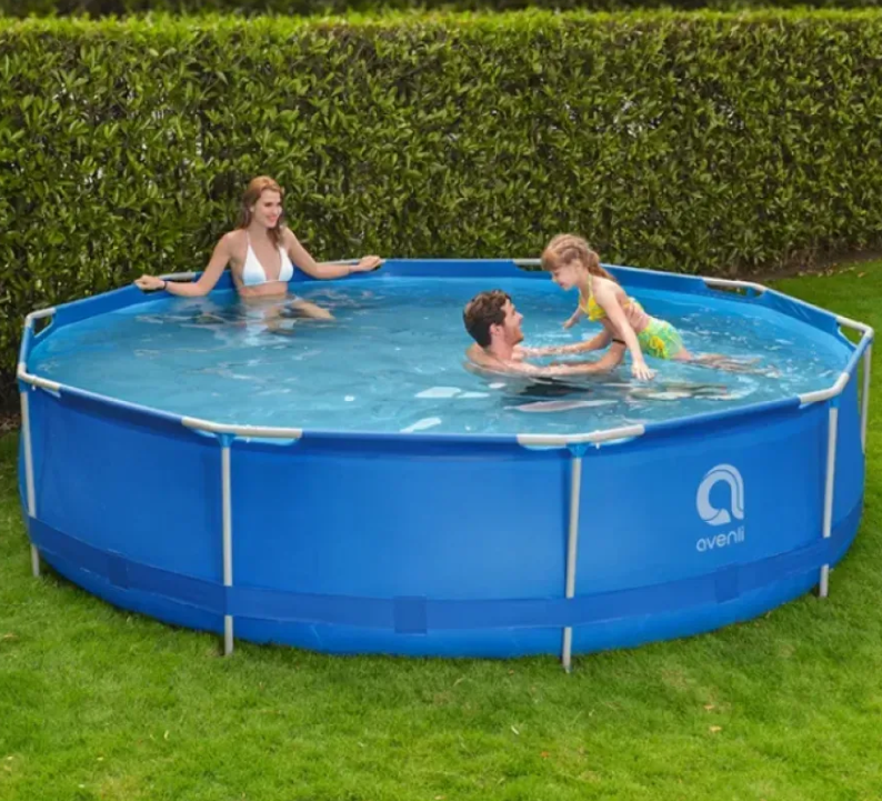 Бассейн каркасный садовый Avenli 305х76 см 4383 л Синий (17798) Бассейн каркасный садовый Avenli 305х76 см 4383 л Синий (17798)