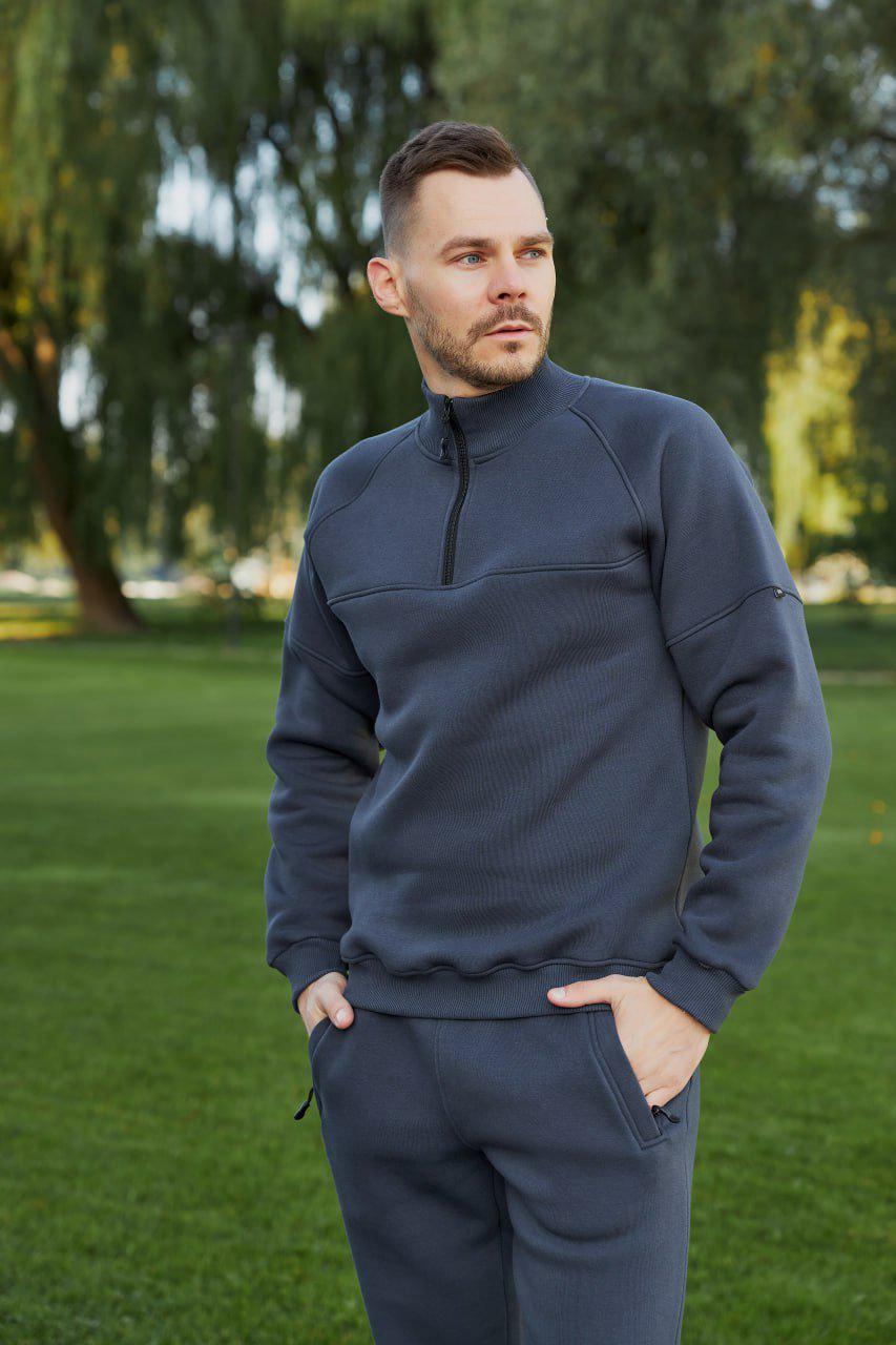 Костюм мужской М141.3 петля брюки/кофта L Синий (222-1-62)