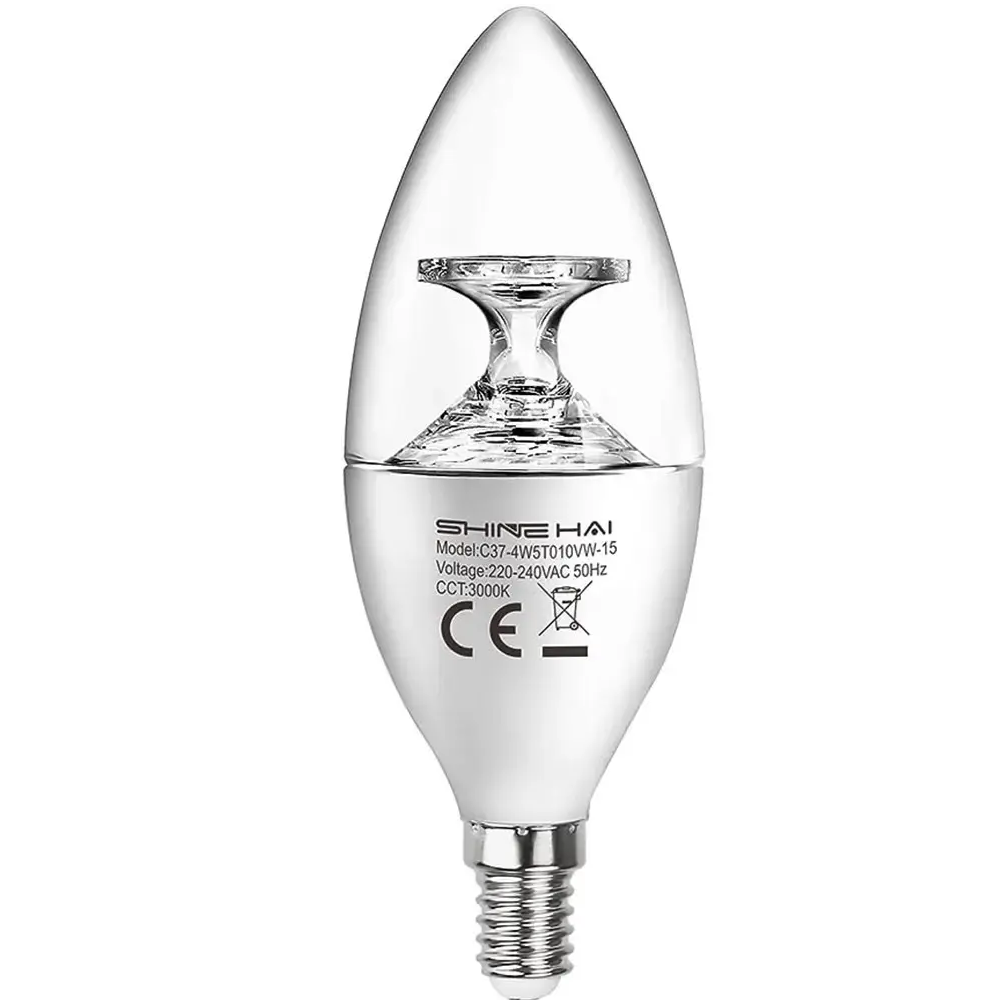 Декоративна лампочка світлодіодна SHINE HAI SES E14 4000K 4,5 Вт (1881170288)