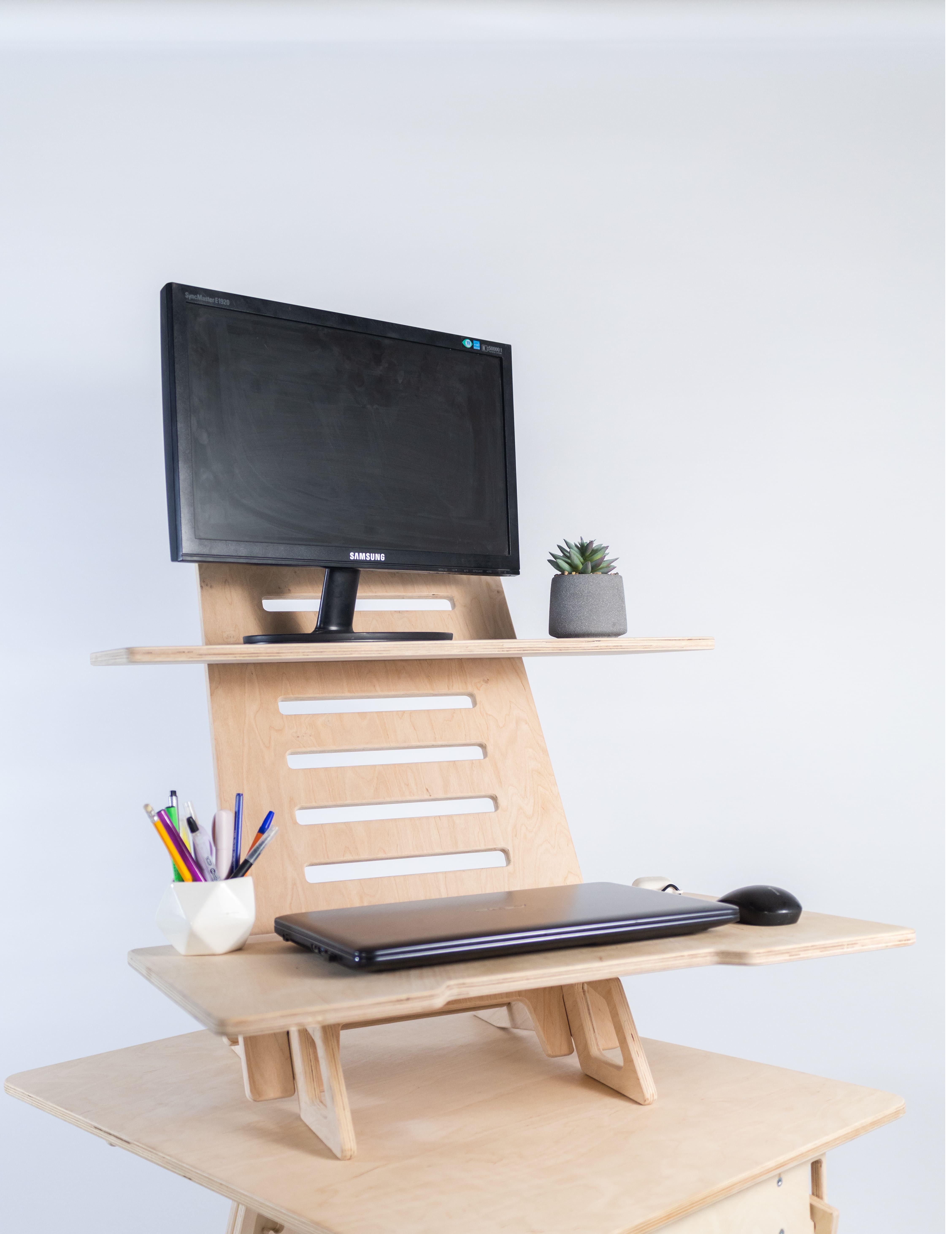 Стіл для ноутбука універсальний Otaman desk Mini desk Натуральний