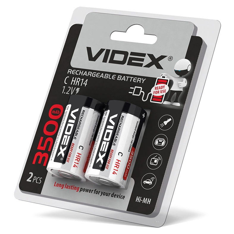 Аккумулятор Videx HR14/C 3500 mAh 2 шт. (HR14/3500/2DB)