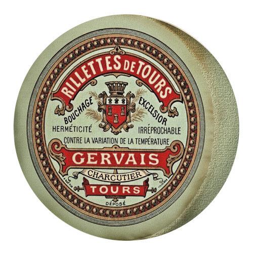 Подушка пуфик круглая Gervais rillettes de tours 35 см (PP_ERA008)