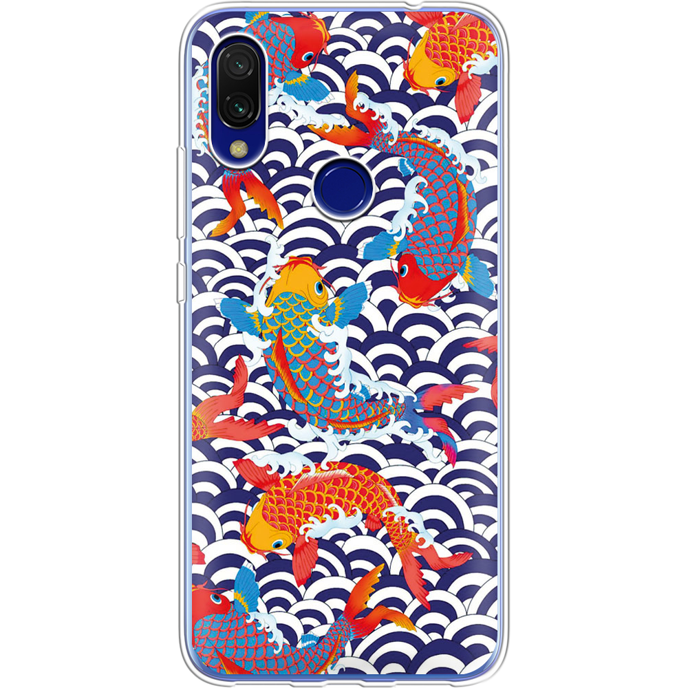 Чехол Boxface Xiaomi Redmi 7 Koi Fish Прозрачный силикон (36506-up2477-36506)