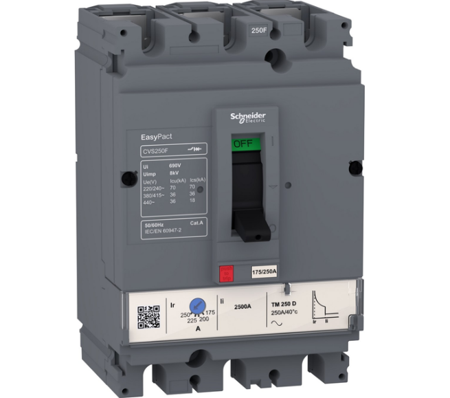 Автоматический выключатель Schneider Electric EasyPact CVS ТМ-D 160A 3P 36kA (29473774)