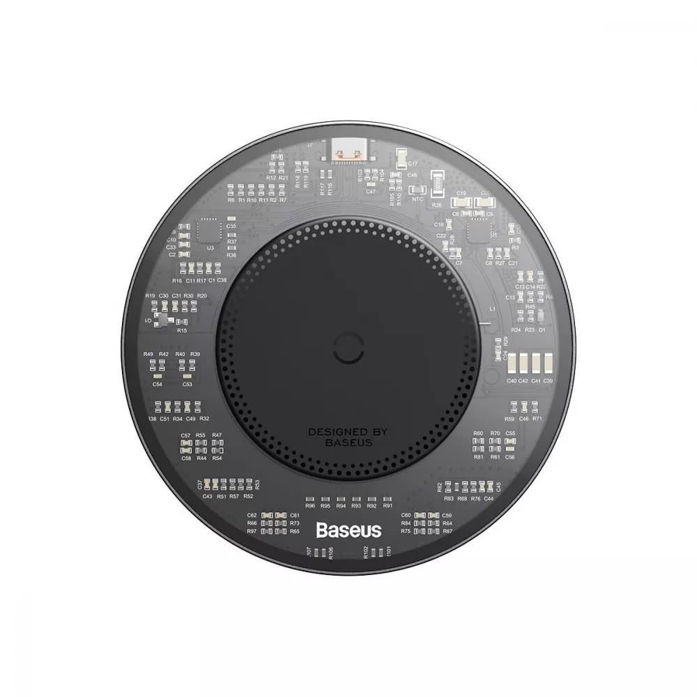 Зарядний пристрій бездротовий BASEUS Simple 2 15W Type-C To Type-C 24W 1m Black (15338702)