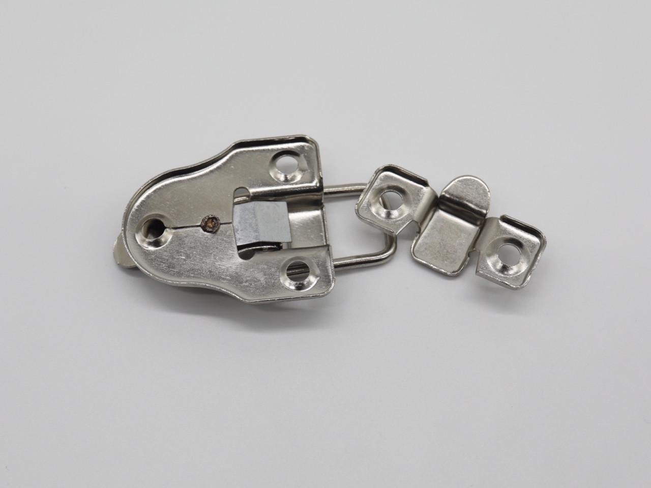 Замок затяжной металлический 60х40 мм Серебряный (64511851) - фото 4 Замок затяжной металлический 60х40 мм Серебряный (64511851) - фото 4