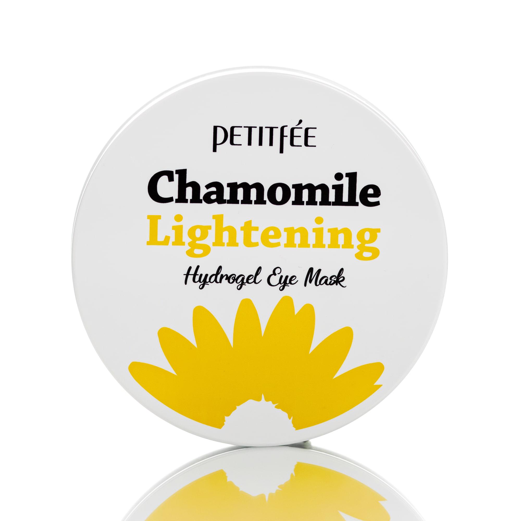 Патчі гідрогелеві освітлювальні PETITFEE Chamomile Lightening Hydrogel Eye Mask з екстрактом ромашки 60 шт.