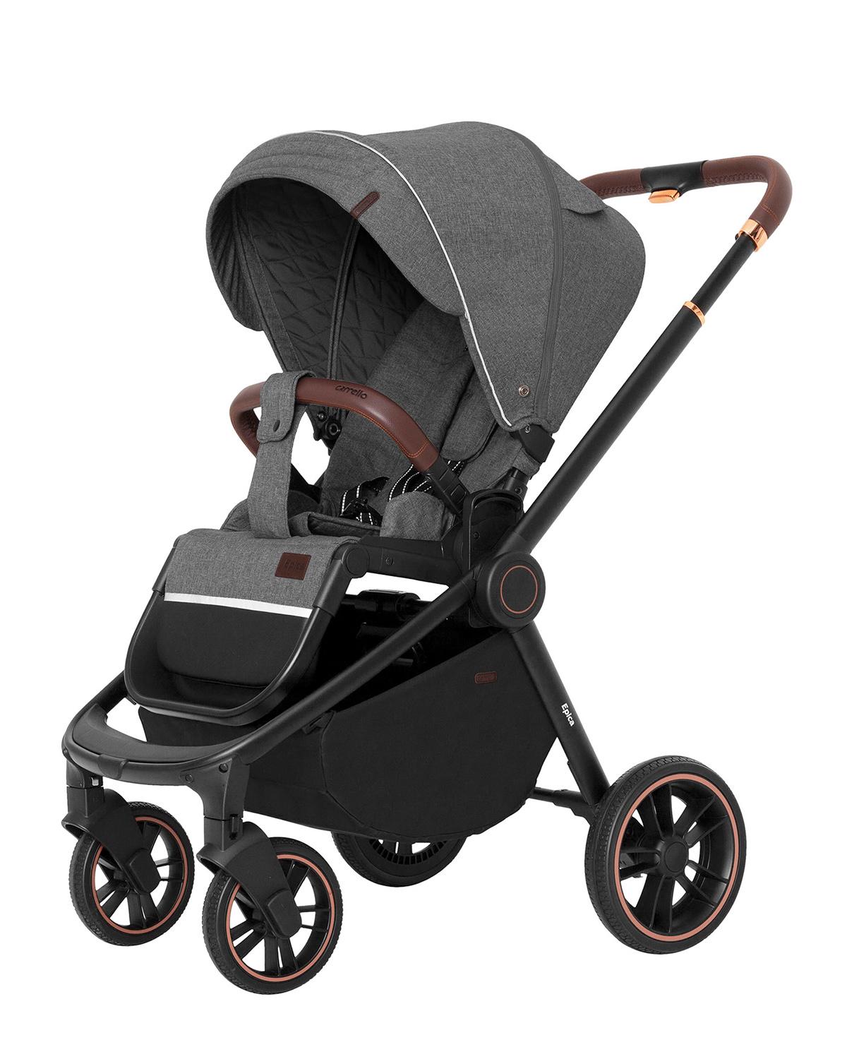 Коляска-книжка універсальна Carrello Epica 3в1 Iron Grey (CRL-8511/1)