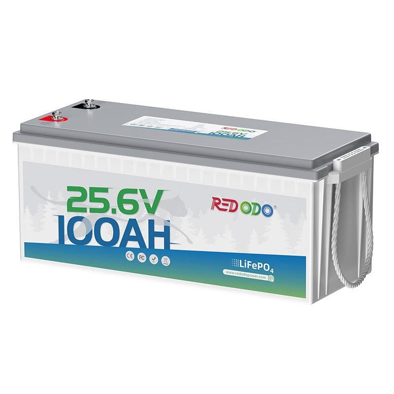 Аккумулятор LiFePO4 Redodo 25,6V 100Ач 2560 Wh BMS >4000 циклов литий-железо-фосфатная батарея