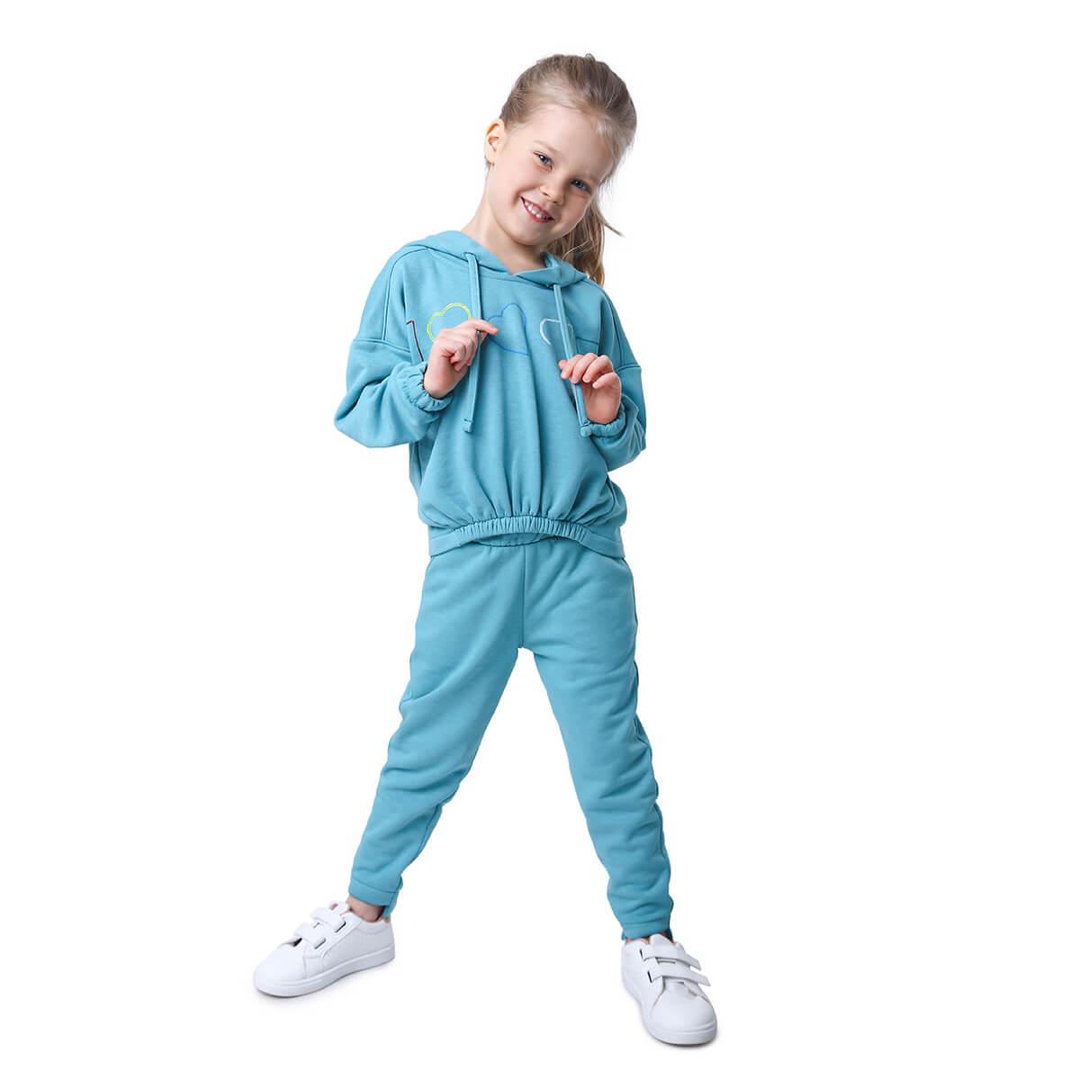 Спортивный костюм Timbo Simone р. 30 122 см Бирюзовый (K075143)