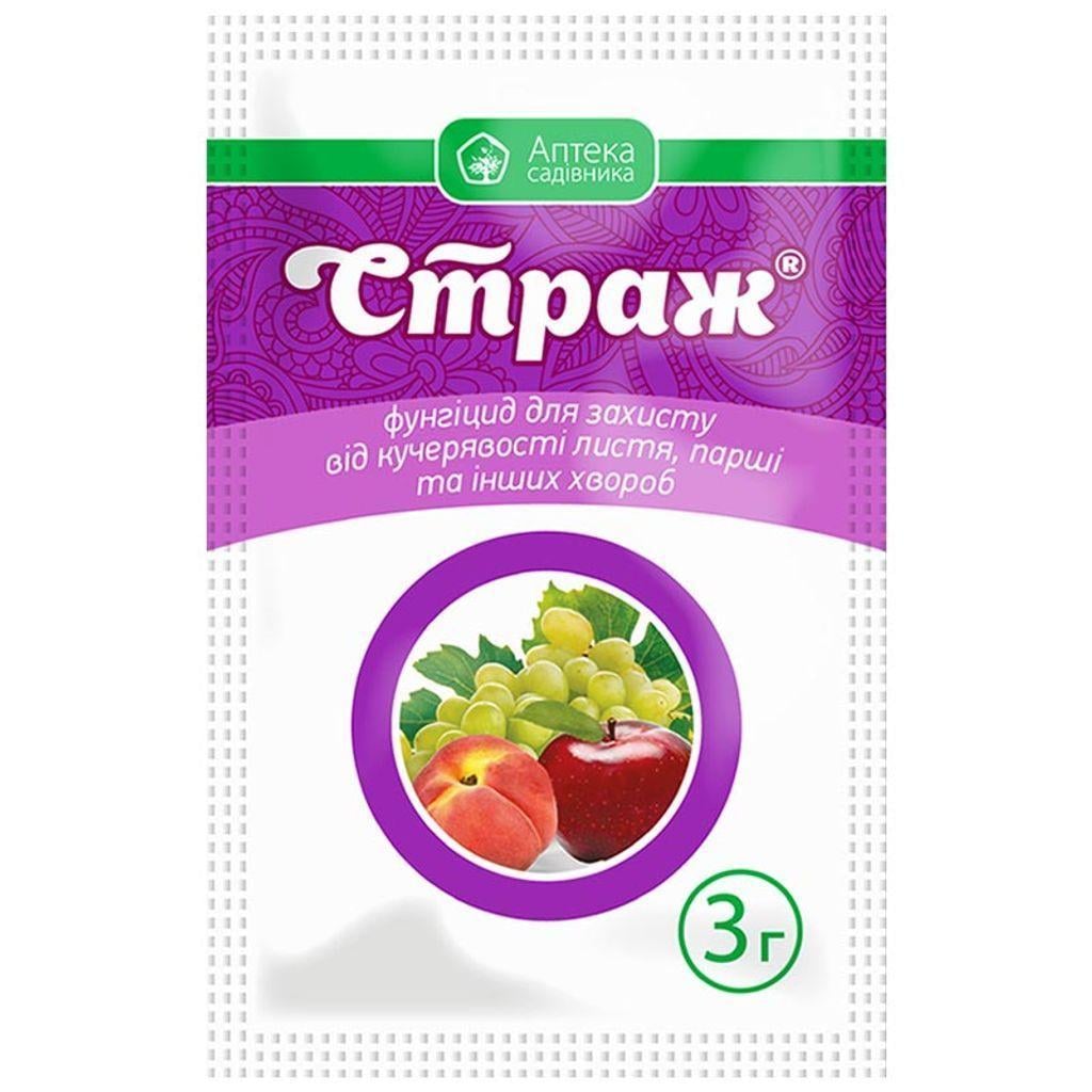 Фунгицид UKRAVIT Страж от монилиоза/парши и гнили плодовых и ягодных 3 г (38470499)