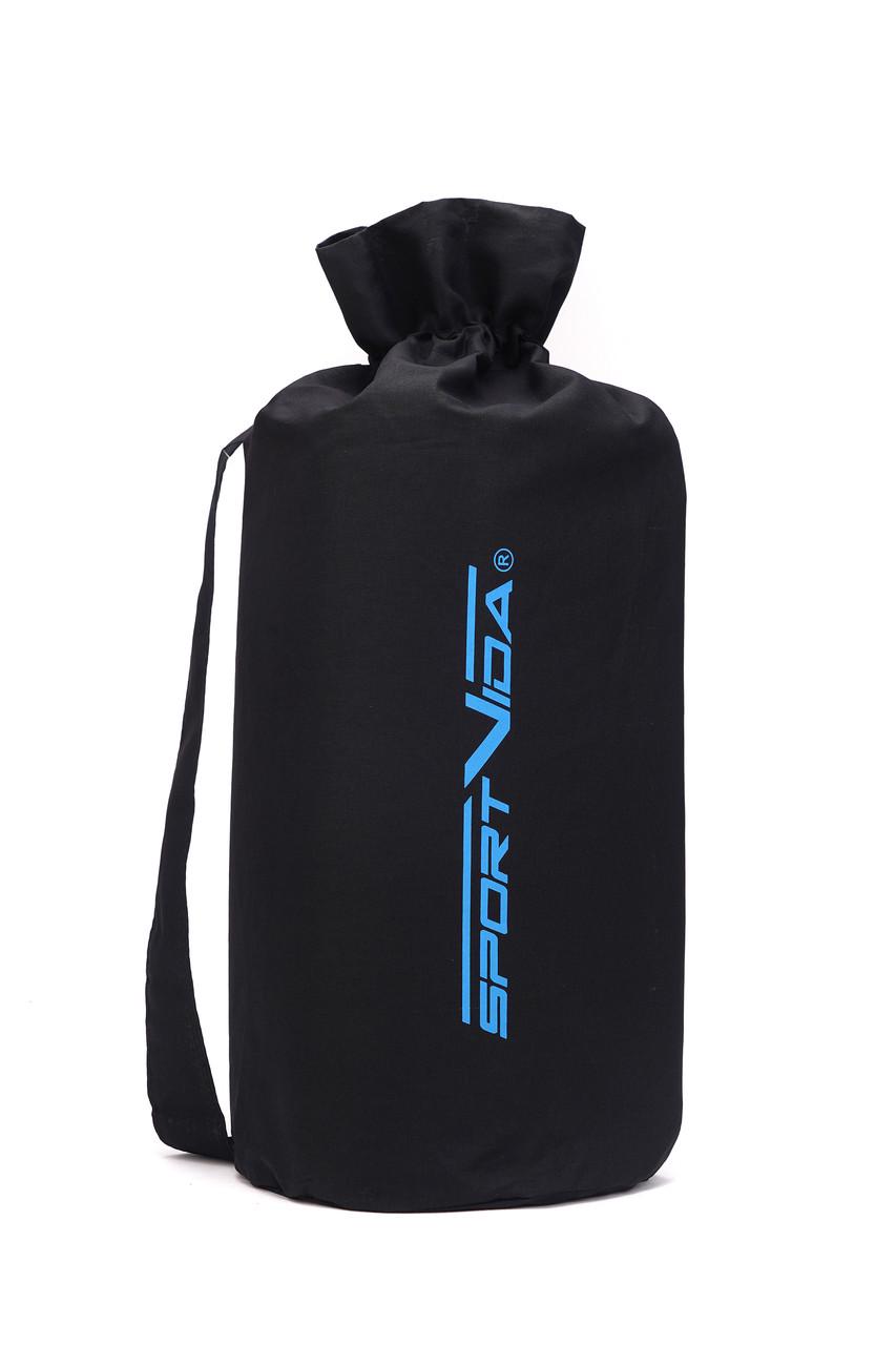 Коврик акупунктурный с валиком SportVida Аппликатор Кузнецова 66x40 см SV-HK0407 Black/Blue (2375564266) - фото 5