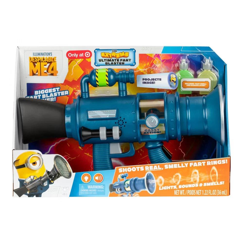 Ігровий набір Despicable Me 4 Extreme Ultimate Fart Blaster Toy Мега бластер Посіпак (636323256)