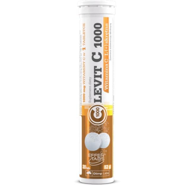 Витамин C для спорта Olimp Nutrition Levit C 1000 20 Tabs Lemon