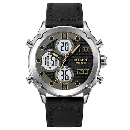 Наручные часы Patriot 017LSIWT Silver/White Leather