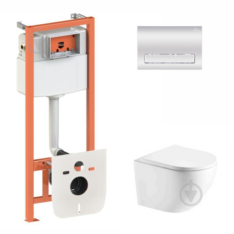 Набор Qtap Инсталляция 3 В 1 Nest Qt0133M425 С Панелью Смыва Линейной Qt0111M08381Crm + Унитаз С Сиденьем Robin Qt1333046Enrw Набор Qtap Инсталляция 3 В 1 Nest Qt0133M425 С Панелью Смыва Линейной Qt0111M08381Crm + Унитаз С Сиденьем Robin Qt1333046Enrw