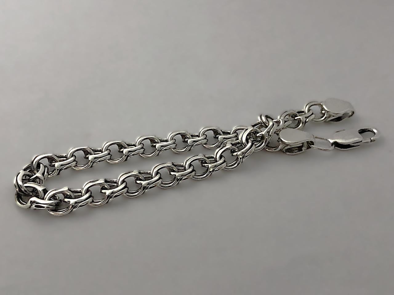 Браслет серебряный Казацкий бисмарк 19-23 р. 20