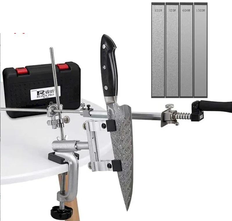 Точильний станок для заточки ножів Ruixin Pro RX-009 з алмазними брусками (R-010) - фото 6