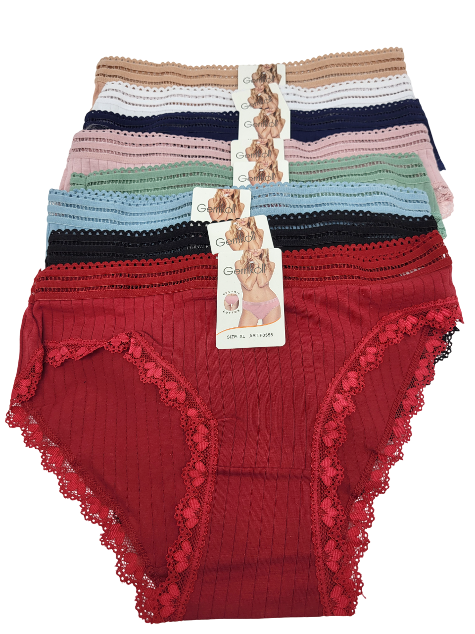 Труси жіночі L-XXL маломірні 12 шт.