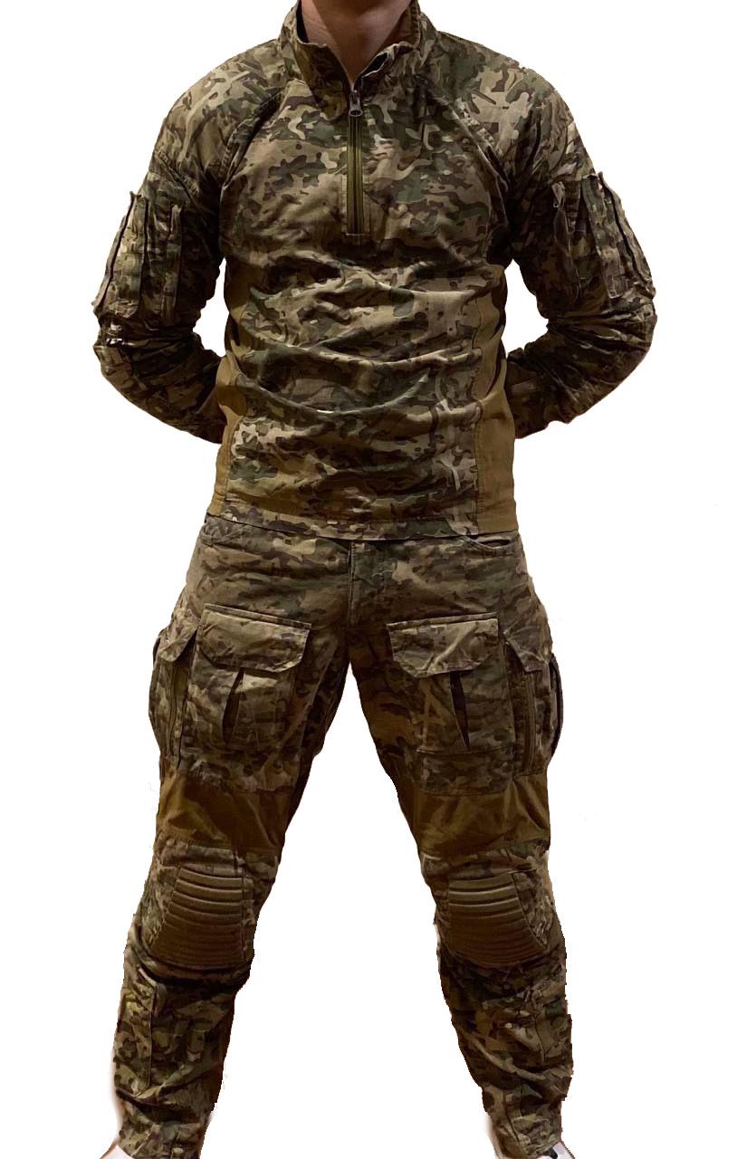 Форма военная с наколенниками L Камуфляж (MR57188)