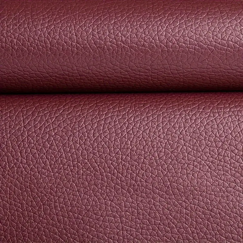 Латка зі штучної шкіри самоклеюча 20х30 см Бордовий - фото 1