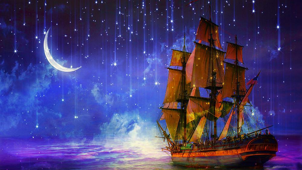 Алмазна мозаїка Emerald Craft Зоряний дощ 20x30 см (18165)