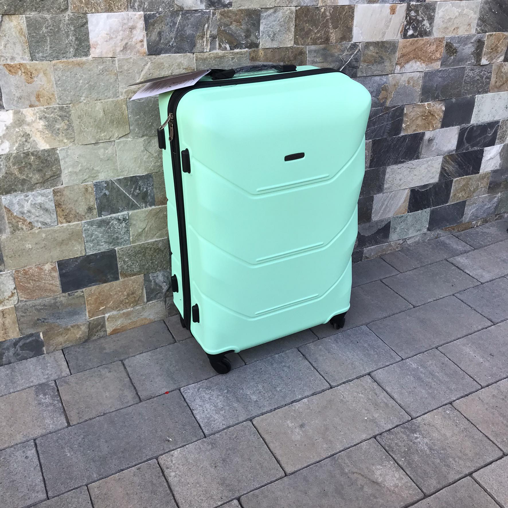 Валіза дорожня Wings 147 з полікарбонату L 75х48х30 см М'ятний (10820124) - фото 3 Валіза дорожня Wings 147 з полікарбонату L 75х48х30 см М'ятний (10820124) - фото 3