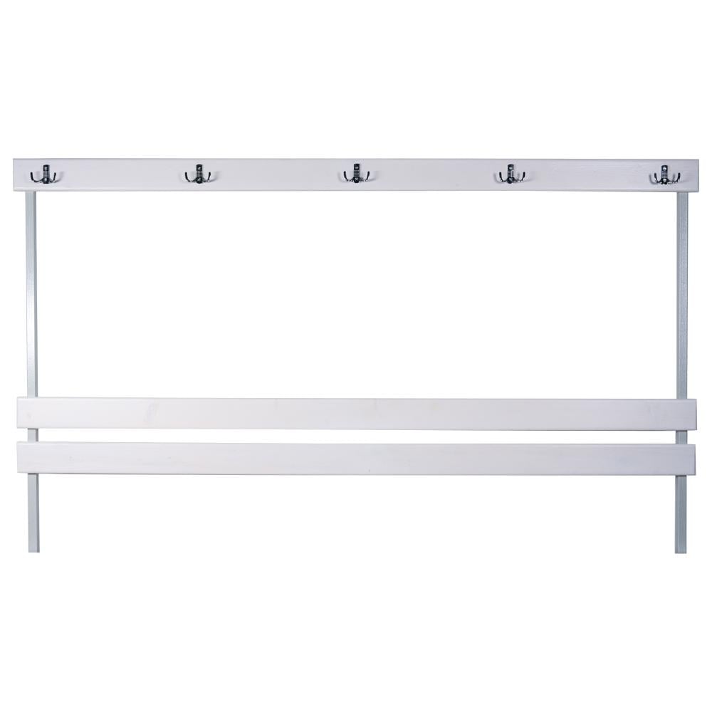 Скамейка гардеробная для раздевалки с вешалкой односторонняя 380x2000x1655 мм (ЛГ-4-2000) - фото 4 Скамейка гардеробная для раздевалки с вешалкой односторонняя 380x2000x1655 мм (ЛГ-4-2000) - фото 4