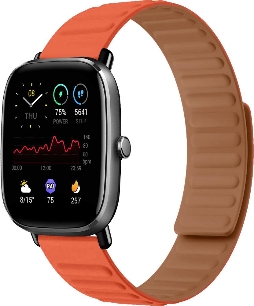 Ремешок Magneter для Amazfit GTS 2 mini Orange (26627-2C)