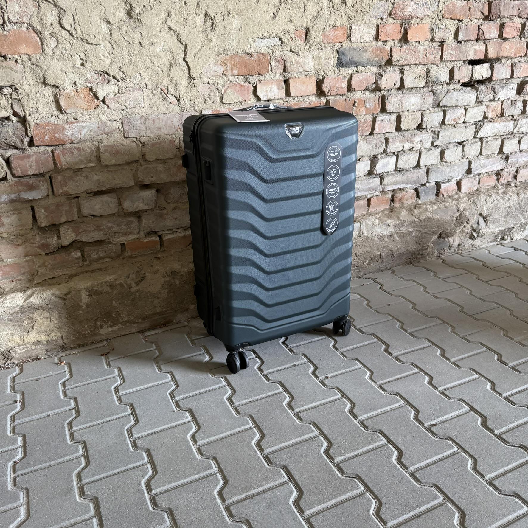 Чемодан Wings PEA01 дорожный L Зеленый (26557302) - фото 3 Чемодан Wings PEA01 дорожный L Зеленый (26557302) - фото 3