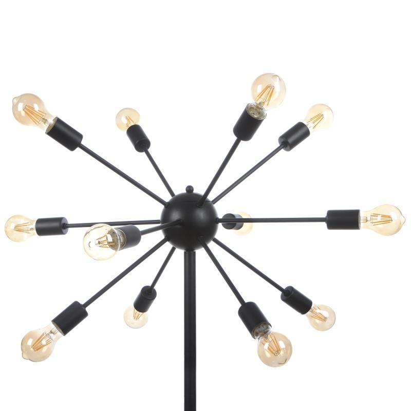 Торшер лофт Brille BL-347F/12 E27 BK - фото 2 Торшер лофт Brille BL-347F/12 E27 BK - фото 2