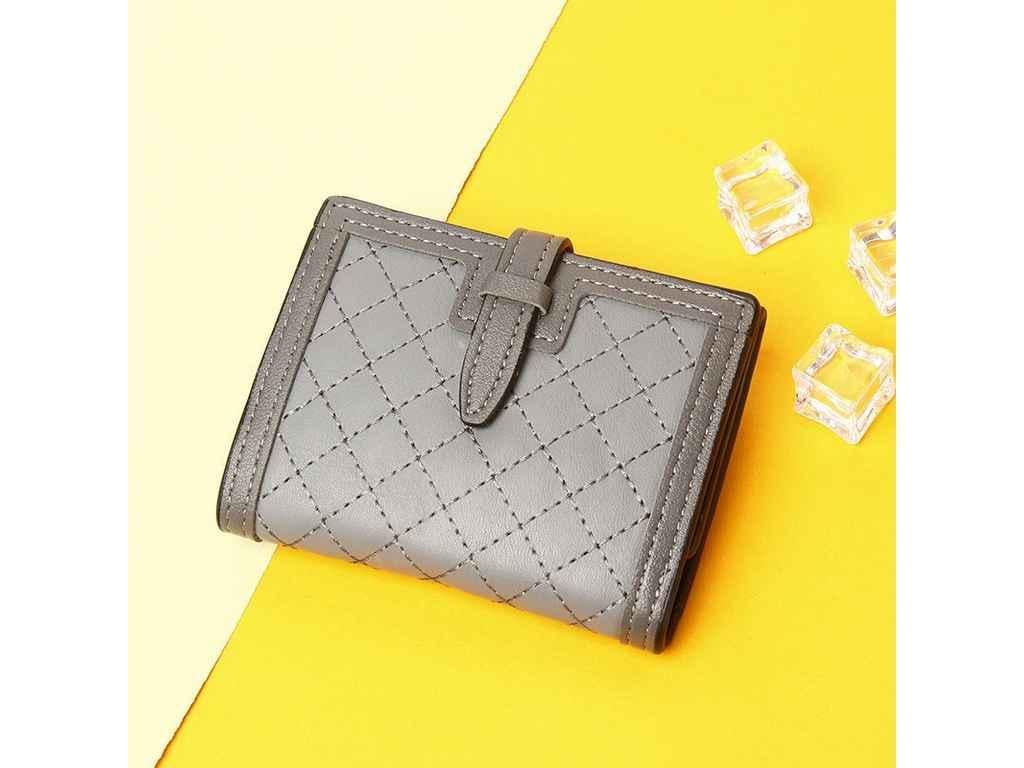 Визитница женская SLN-023-1 экокожа Серый (912728)