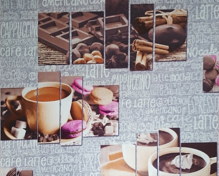 Обои на бумажной основе влагостойкие Шарм 130-04 Шоколад 0,53х10 м Серо-фиолетовый (63481845545099340e54c1f3)