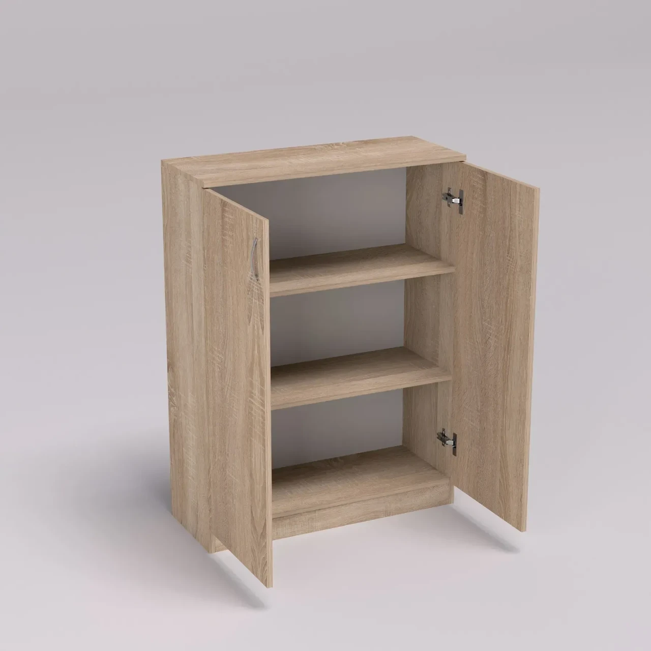 Тумба офисная Kontinent ОСМ-2 80х32х108 см Дуб Сонома (53116751) - фото 1