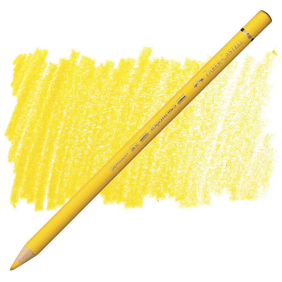 Карандаш цветной Faber-Castell Polychromos 108 Темно-желтый кадмий (24435)
