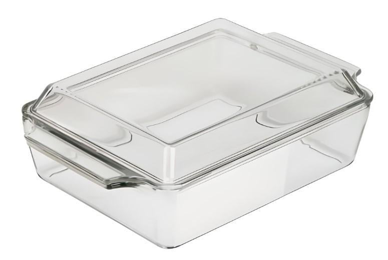 Каструля скляна для запікання Firex квадратна 1,5 л (236738)