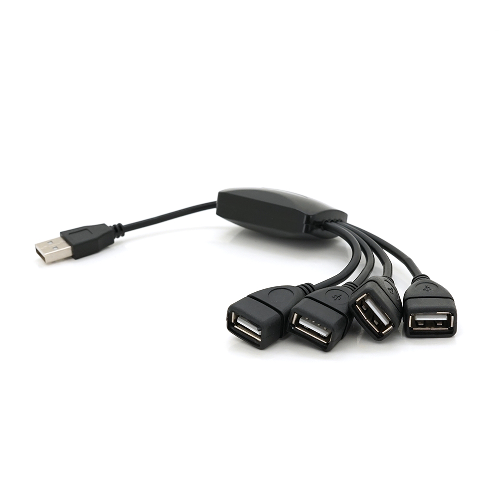 USB-хаб VOLTRONIC 2.0 4 порта Blister Q250 Черный (2171)
