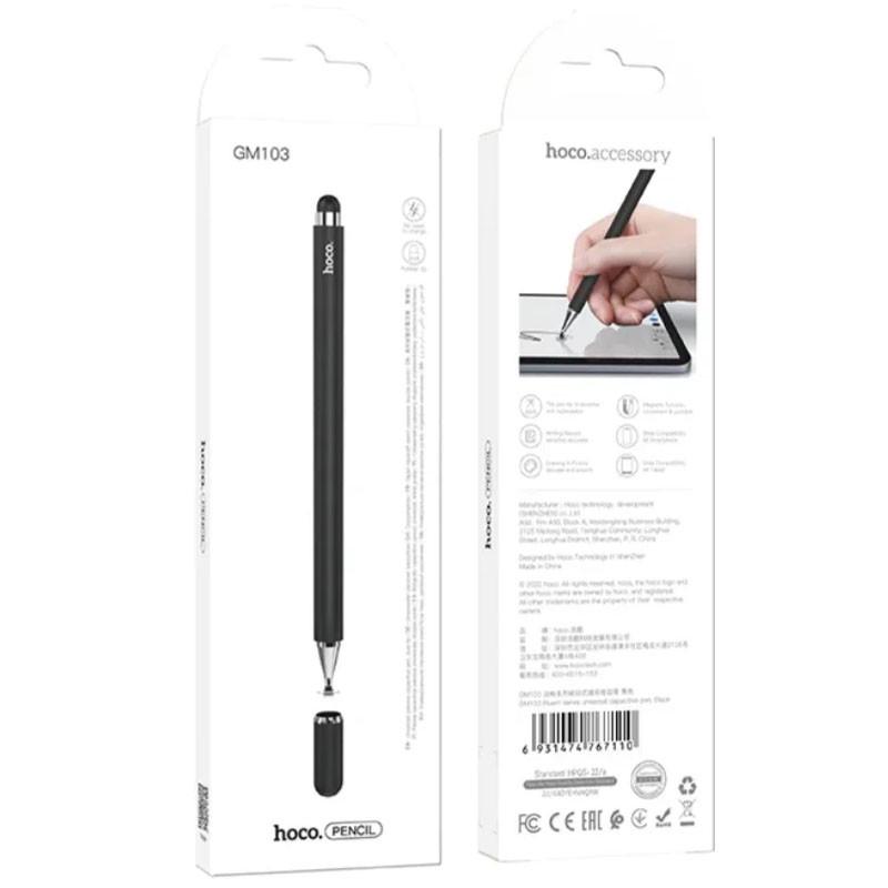 Стилус Hoco GM103 Universal Capacitive Pen Чорний (00000057230_2) - фото 5