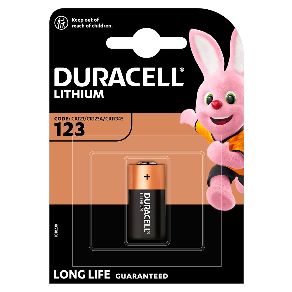 Батарейка для фотоаппаратов и устройств DURACELL DL123 1 шт. (YUT_V10924)