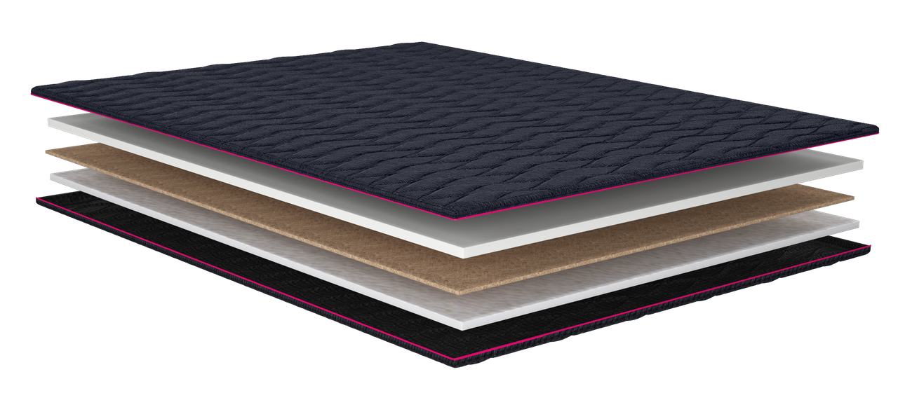 Тонкий матрас-топпер Simpler Yoga Flexy 140х200 см