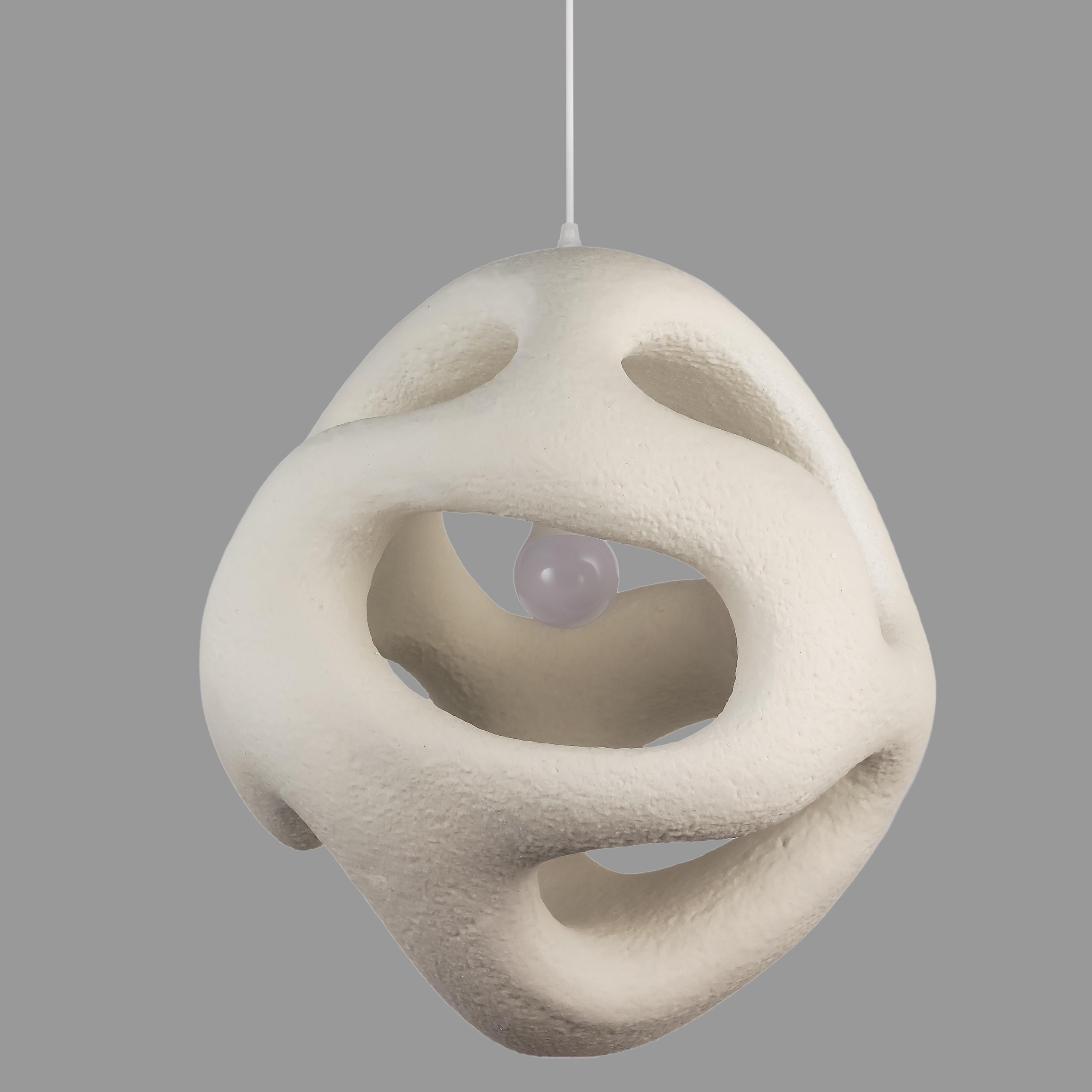 Підвіс дизайнерський Вабі Сабі гіпсовий 45х50 см (805-8031-1)