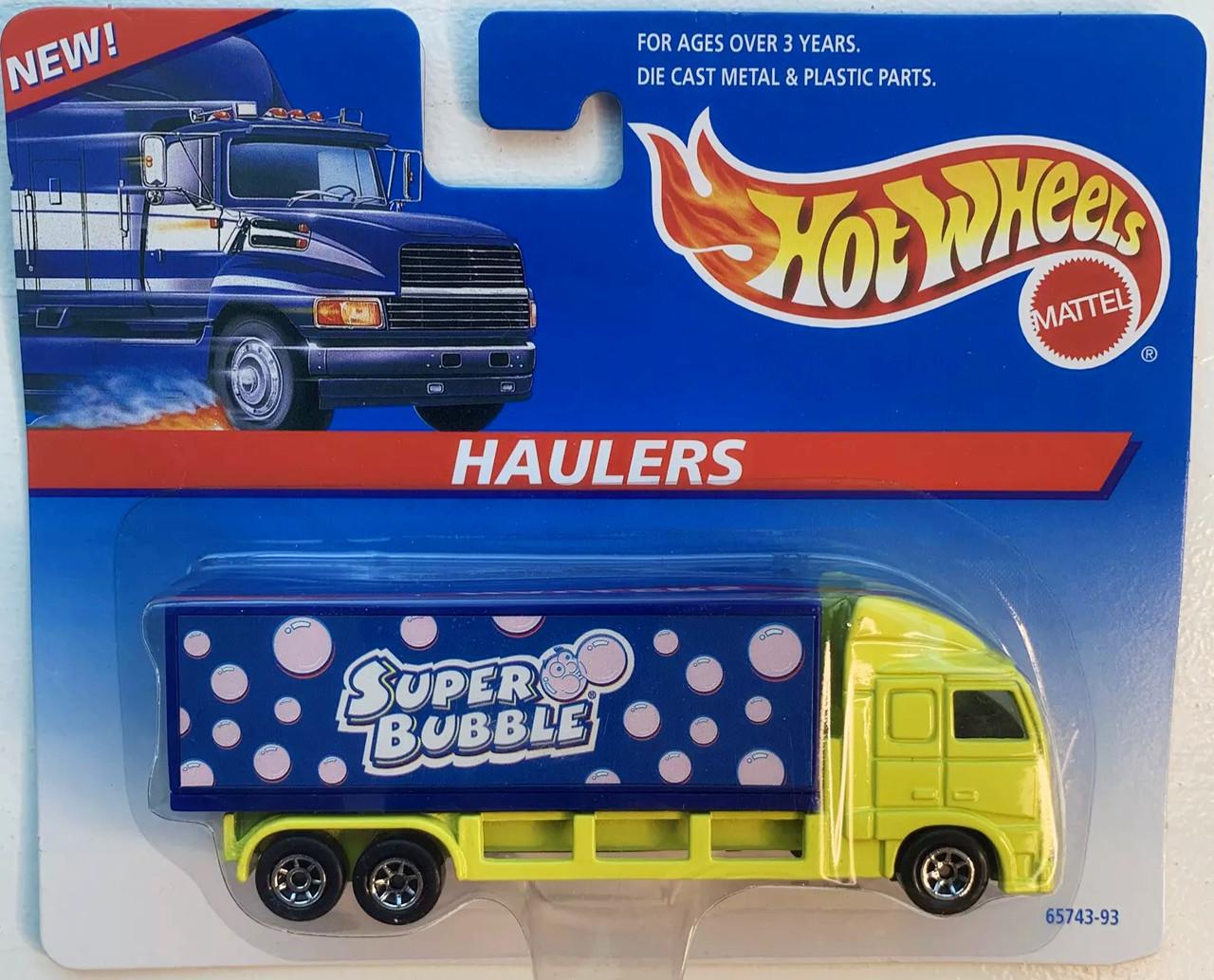Игрушечный грузовик Hot Wheels Super Bubble Truck 1997 Haulers (65743-sb)