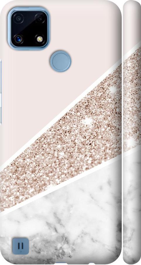 Чехол на Realme C21 Пастельный мрамор (4342m-2321-42517)
