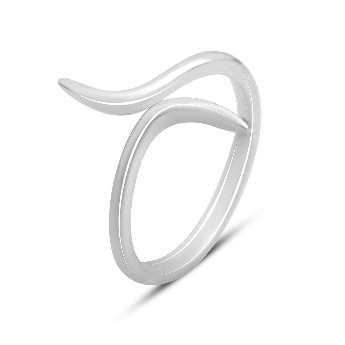 Кольцо серебряное Tiva с без камней 1,7 г р. 17,5 (2161080)