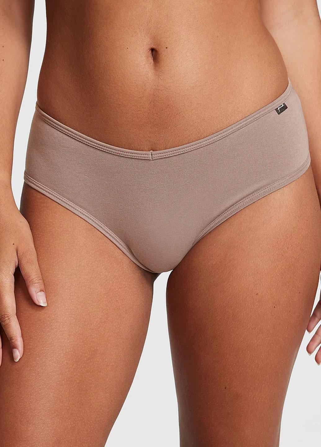 Женские трусы Victoria's Secret XL Кофейный (144000401361QD6XL)