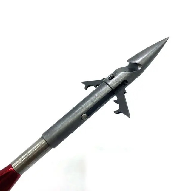 Дротик-гарпун для боуфишинга с оперением нержавеющая сталь 440С 25 г 134 мм