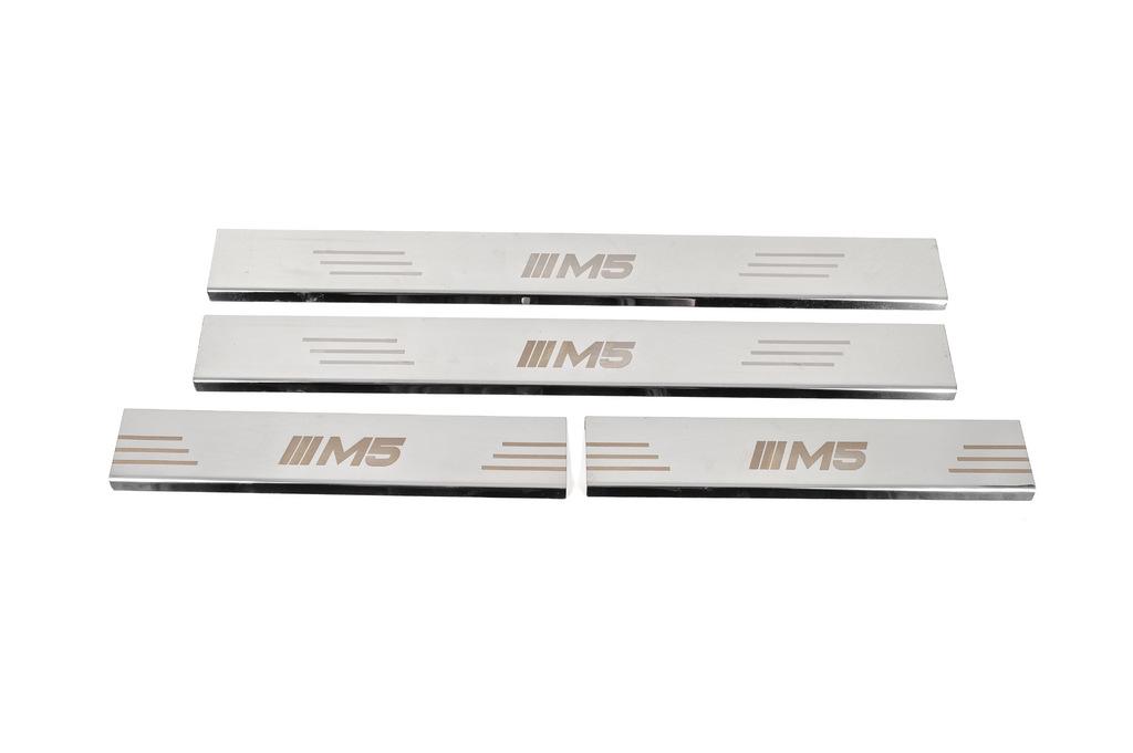 Накладки на пороги Carmos V4 для BMW 5 серія E-34 1988-1995 рр 4 шт. (125244)