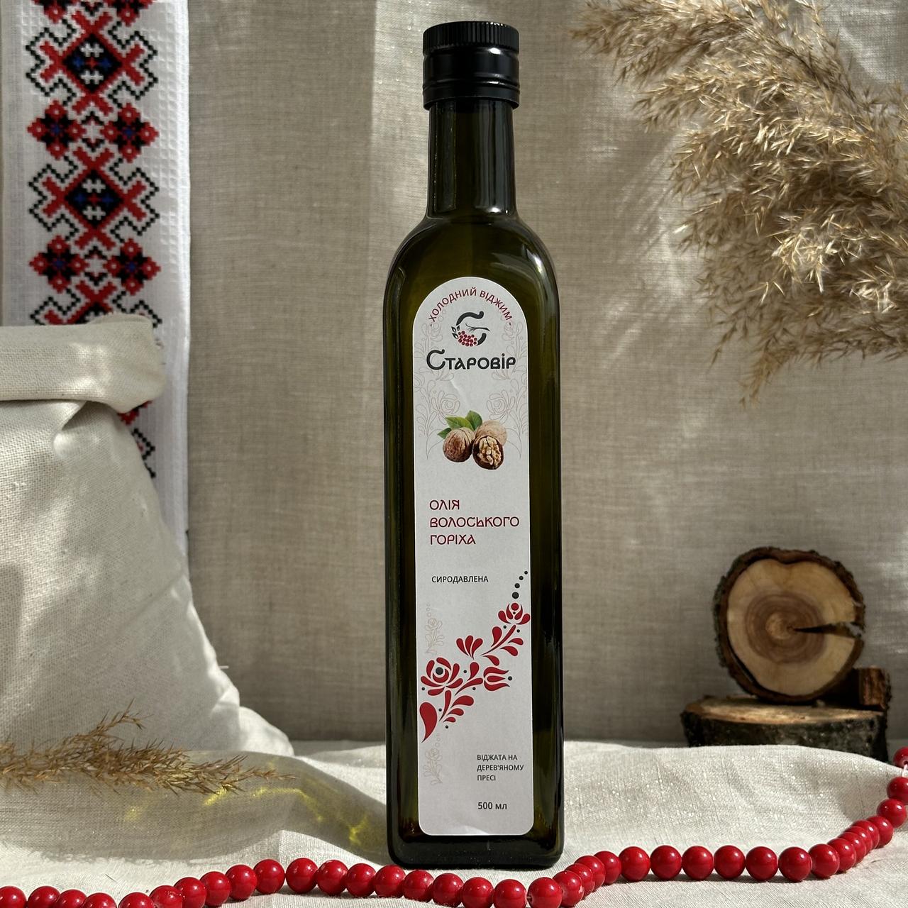Олія волоського горіха Старовір 500 мл (1384686133)