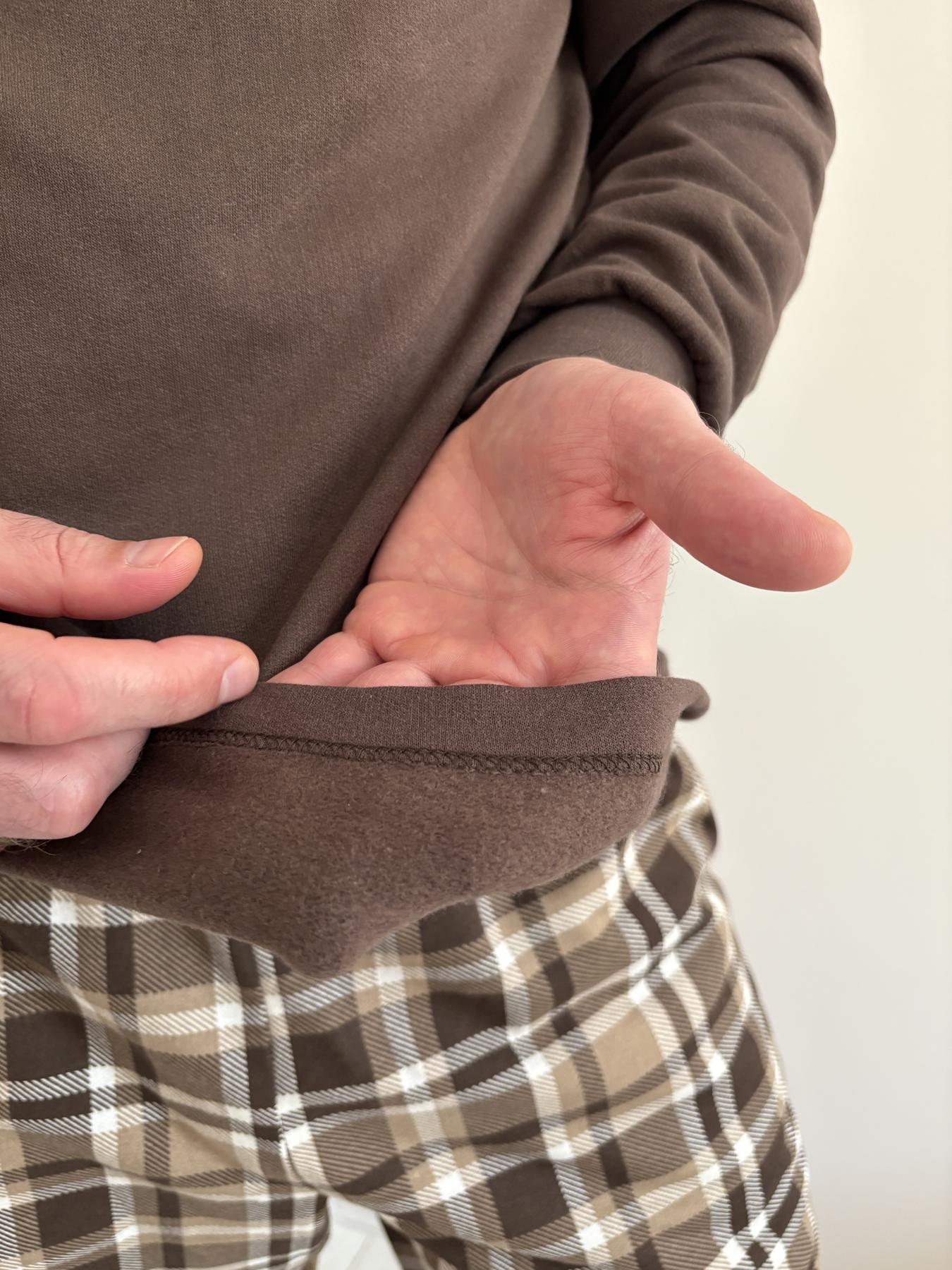 Пижама мужская Праздничный Уют 2XL Коричневый (KMW50) - фото 7 Пижама мужская Праздничный Уют 2XL Коричневый (KMW50) - фото 7