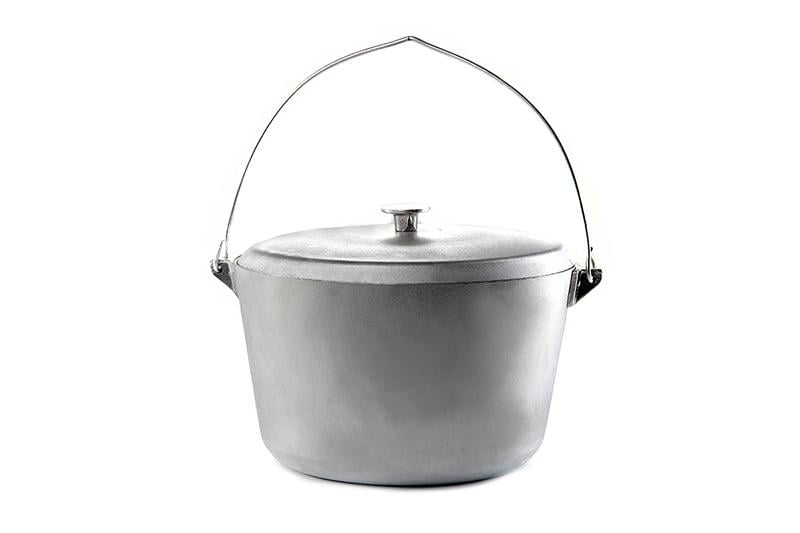 Котел алюмінієвий Сила з кришкою та дужкою 290 мм 10 л (83181)